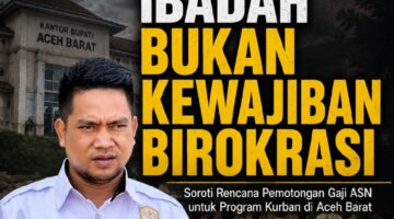 LANA-Ibadah Bukan Kewajiban Birokrasi
