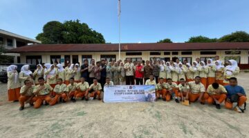 TAGANA Aceh Edukasi Mitigasi Bencana Di SMA Kartika Banda Aceh Melalui Program TMS