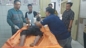 Polseķ Siantar Utara Cek TKP Gantung Diri