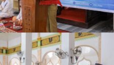 183 Jamaah Haji Pidie Jaya Dipeusijuk, Bupati Serahkan Bingkisan. Senin (4/5) foto IST.