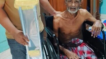 Aksi Sosial Johar Fahlani untuk Lansia Di Desa Gampong Jalan