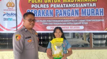 Polsek Siantar Selatan GPM, 74 Zak Beras SPH Terjual