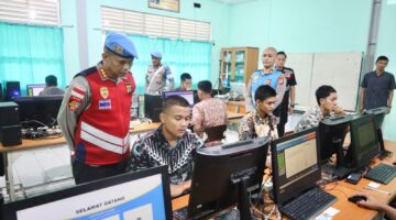 Penerimaan Taruna-Taruni Akpol di Polda Aceh Masuki Tahap Tes CAT Akademik