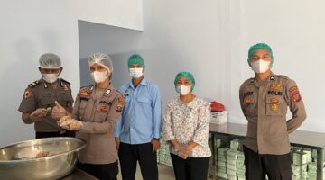 Polres Tapteng Operasikan Tiga Satuan Pelayanan Gizi di Pandan, Sarudik, dan Badiri