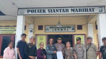 Duduk Bersama, Kapolsek Siantar Marihat Selesaikan Selisih Paham Warganya Dengan Mediasi