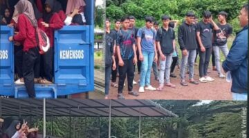 Dinsos Aceh Besar Kerahkan Truck Tagana Dukung Mobilisasi Outing Class SRMA 1
