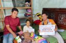 Tim Rumah Zakat Sambangi Putri Raisa Aceh Besar Penderita Tumor Kaki, Berikan Bantuan Kesehatan dan Harapan Baru
