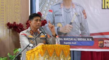 Kapolda Aceh Tiba di Simeulue, Kunjungan Kerja Disambut Hangat Forkopimda dan Tokoh Masyarakat