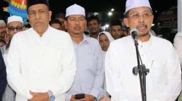 Bupati Pidie Jaya Lepas 182 Jamaah Calon Haji Kloter 13, Tekankan Pelayanan dan Keselamatan Jamaah