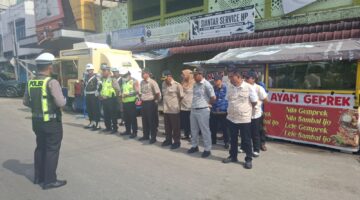 Sat Lantas Polres Pematangsiantar Razia Gabungan Kepatuhan PKB Tahun 2026