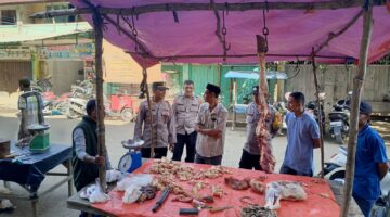 Polres Pidie Jaya Intensifkan Pengamanan dan Pengaturan Lalu Lintas Saat Meugang Idul Adha 2026