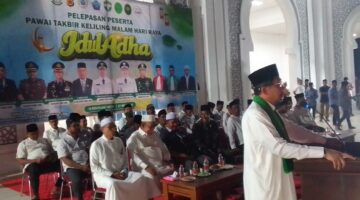 Bupati Sibral Malasyi Lepas Pawai Takbiran Idul Adha 1447 H di Pidie Jaya