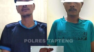 Polres Tapanuli Tengah Ringkus Dua Pelaku Jambret di Desa Aek Horsik