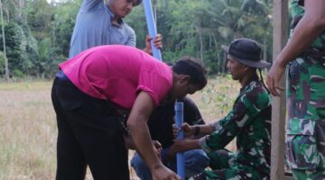 Kodim 0104/Atim Targetkan Sumur Bor TMMD Jambu Labu Segera Beroperasi