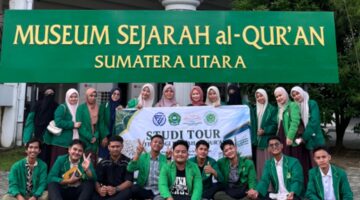 Mahasiswa IAT FUAD IAIN Langsa Telusuri Jejak Peradaban Islam di Museum Al-Qur’an
