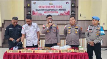 Dukung Program Asta Cita Presiden, Polres Langsa Berhasil Ungkap Kasus 3 Kg Sabu