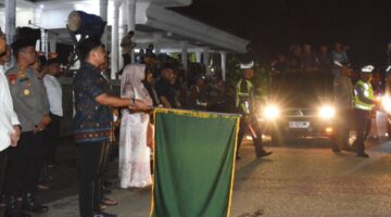 Gema Takbir Bergema di Kota Langsa, Wali Kota Jeffry Sentana Lepas Pawai Idul Adha 1447 H