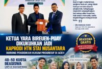 Foto Pengukuhan Kaprodi