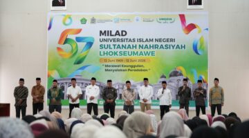 Merawat Keunggulan, Menyalakan Peradaban”, Tema Milad ke-57 UIN Sultanah Nahrasiyah Lhokseumawe