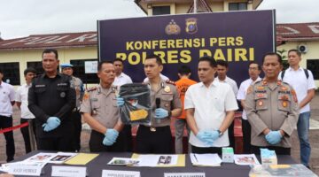 Polres Dairi Bongkar Rekayasa Begal Rp297 Juta, Pelaku Diduga Terjerat Judi Online
