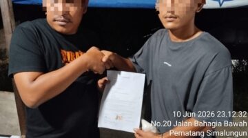 Respon CC 110, Polsek Siantar Timur Cek TKP dan Mediasi Keributan di Jalan Bahagia