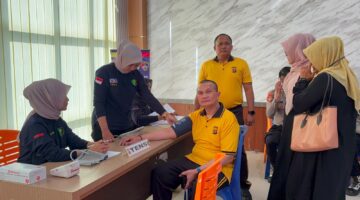 Sambut Hari Bhayangkara ke-80, Polres Pidie Jaya Gelar Bakti Kesehatan Donor Darah untuk Kemanusiaan