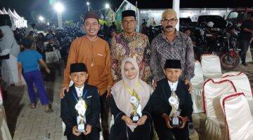 Tiga Remaja Utusan Gampong Kiran Dayah Raih Prestasi di Festival Islami HUT Pidie Jaya ke-19