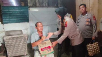 Sambut HUT Bhayangkara Ke 80 Tahun 2026, Polsek Siantar Selatan kunjungi Warga Kurang Mampu