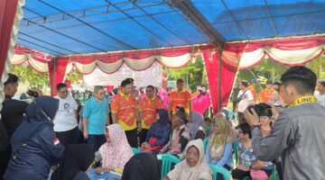 Menguatkan Pengabdian di Hari Bhayangkara ke-80, Bahar Buasan dan Polda Babel Hadirkan Bhakti Kesehatan untuk Masyarakat