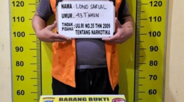 Polresta Deli Serdang Gagalkan Peredaran Setengah Kilogram Sabu, Seorang Pria Diamankan