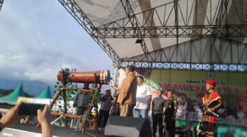 Bupati Salim Fakhry Buka Pameran Pembangunan Aceh Tenggara.