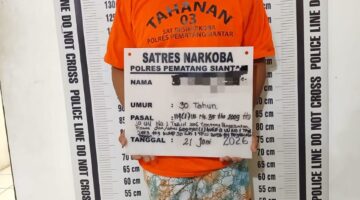 Sat Res Narkoba Polres Pematang Siantar Gagalkan Peredaran Sabu 4,43 Gram