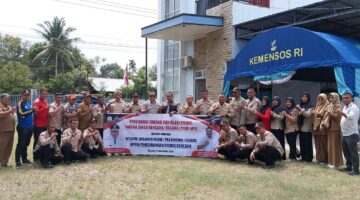 Tagana Pidie Jaya Matangkan Persiapan Pembentukan dan Pengukuhan Kampung Siaga Bencana di Meurah Dua