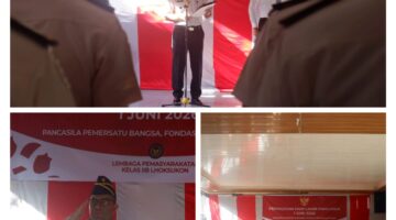 Peringati Hari Lahir Pancasila, Lapas Lhoksukon Perkuat Semangat Persatuan dan Pengabdian