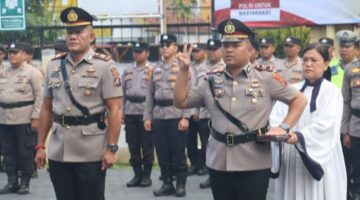 Kapolres Tanjungbalai Pimpin Sertijab Kasat Reskrim, IPTU Benjamin Silaban Resmi Jabat Kasat Reskrim