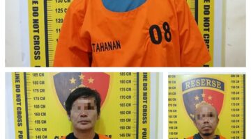 Sat Reskrim Polres Pematangsiantar Lakukan Penahanan 3 Tersangka Baru kasus”Jaka Malau”di Taman Bunga