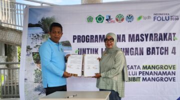PT Pekola dan FKIP Universitas Samudra Bersinergi Lestarikan Hutan Mangrove Langsa