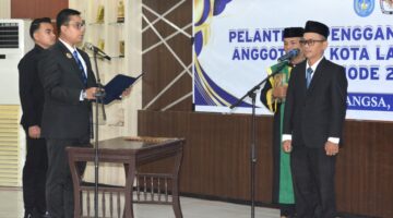 Pergantian Antar Waktu, Walikota Langsa Lantik Mohammad Khoiri Sebagai Anggota KIP Langsa