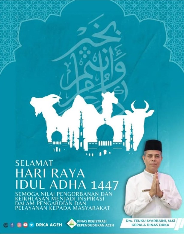 UCAPAN KADIS DRKA ACEH IDUL ADHA