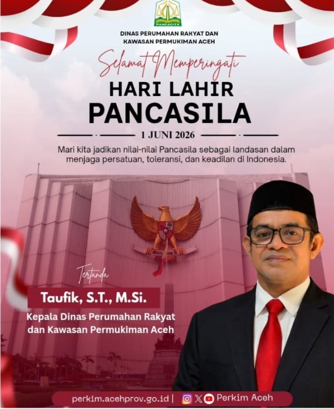 UCAPAN KADIS PERKIM ACEH KESAKTIAN PANCASILA