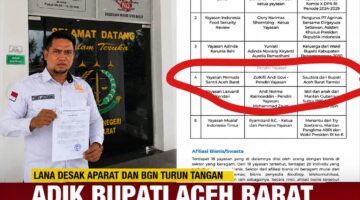 Siapa di Balik Dapur MBG Aceh Barat?