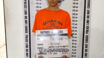 Sat Res Narkoba Polres Pematangsiantar Amankan Pemilik Sabu 5,47 Gram di Jalan Ade Irma Suryani 