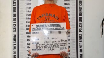 Miliki Sabu 1,53 Gram , Polres Pematangsiantar Berhasil Meringkus di Jalan Lapangan Tembak 
