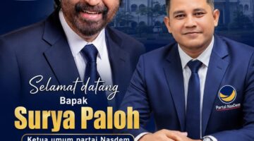SURYA PALOH TIBA DI BANDARA MALIKUSSALEH, HADIRI HUT KE-20 YAYASAN SUKMA BANGSA