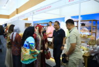 Kapolda Aceh Kunjungi Stan Bhayangkari Daerah Aceh di Bazar Kreasi Bhayangkari Nusantara 2026