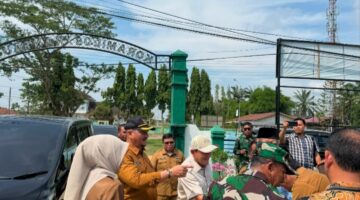 Wagub Aceh dan Bupati Aceh Tamiang Bahas Percepatan Rehabilitasi Pascabencana di Koramil Rantau