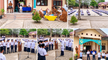 MPLS SMP Negeri 1 Lapang Semarak, 160 Siswa Baru Diajak Terapkan 7 Kebiasaan Anak Indonesia Hebat