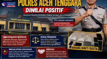Kinerja Satresnarkoba Polres Aceh Tenggara Dinilai Positif, Kepolisian Tegaskan Penanganan Kasus Sesuai Prosedur