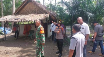 Polsek Binjai Gandeng TNI dan Kepala Desa Grebek Sarang Narkoba