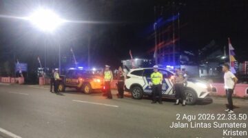 Ciptakan Situasi Kondusif Polres Pematangsiantar Patroli BLP 